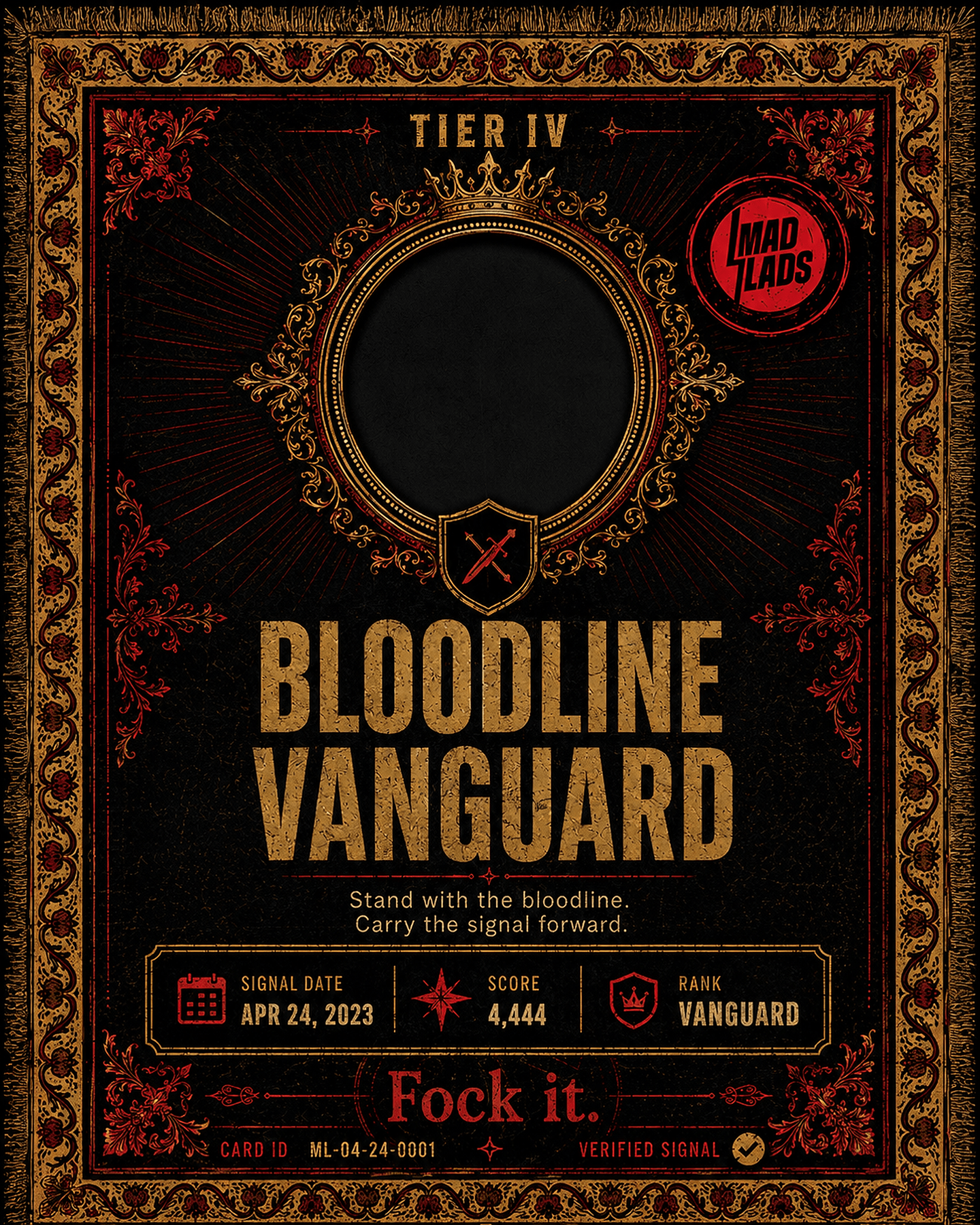 Bloodline Vanguard — sample artwork